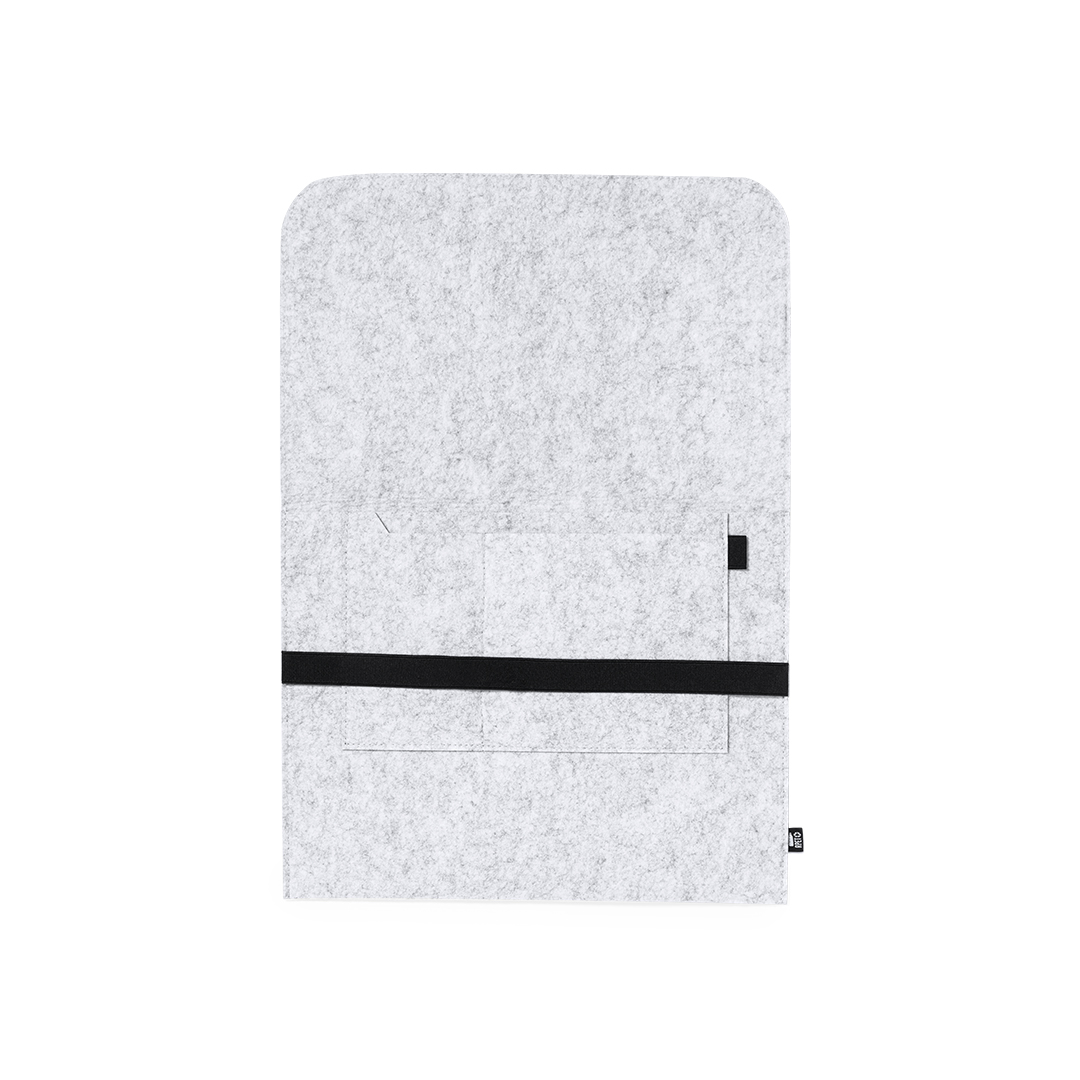 Funda para portátil personalizada Riley de fieltro RPET con goma - Fundas para portátil - Regalo Promocional Personalizado - imagen 3