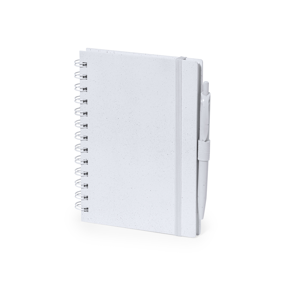 Libreta personalizada Ciara set de RABS con bolígrafo a juego - Set de escritura personalizados - Regalo Promocional Personalizado - vista alternativa