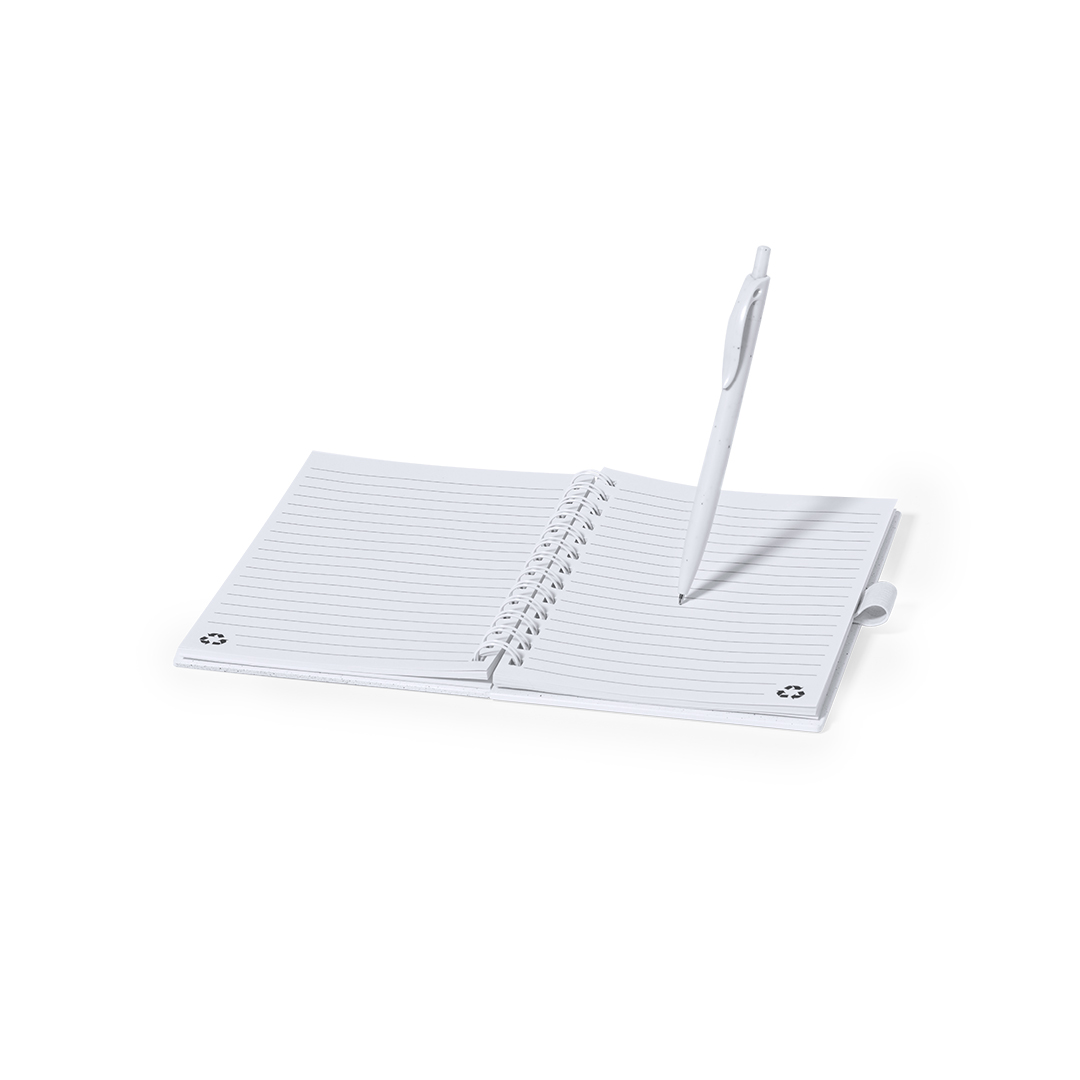 Libreta personalizada Ciara set de RABS con bolígrafo a juego - Set de escritura personalizados - Regalo Promocional Personalizado - imagen 3