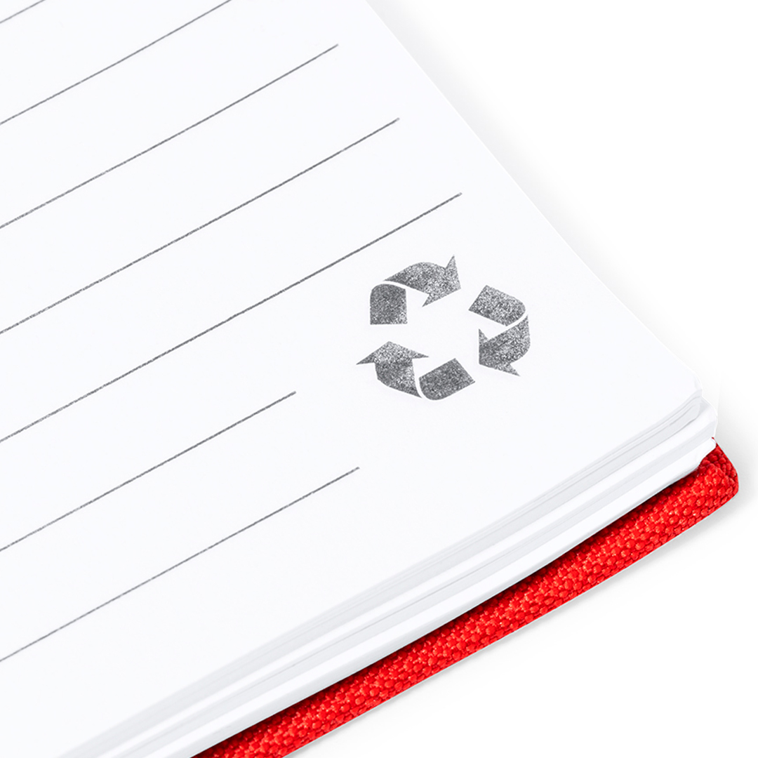 Libreta personalizada Kimberly A5 de RPET con hojas recicladas - Oficina - Regalo Promocional Personalizado - imagen 5