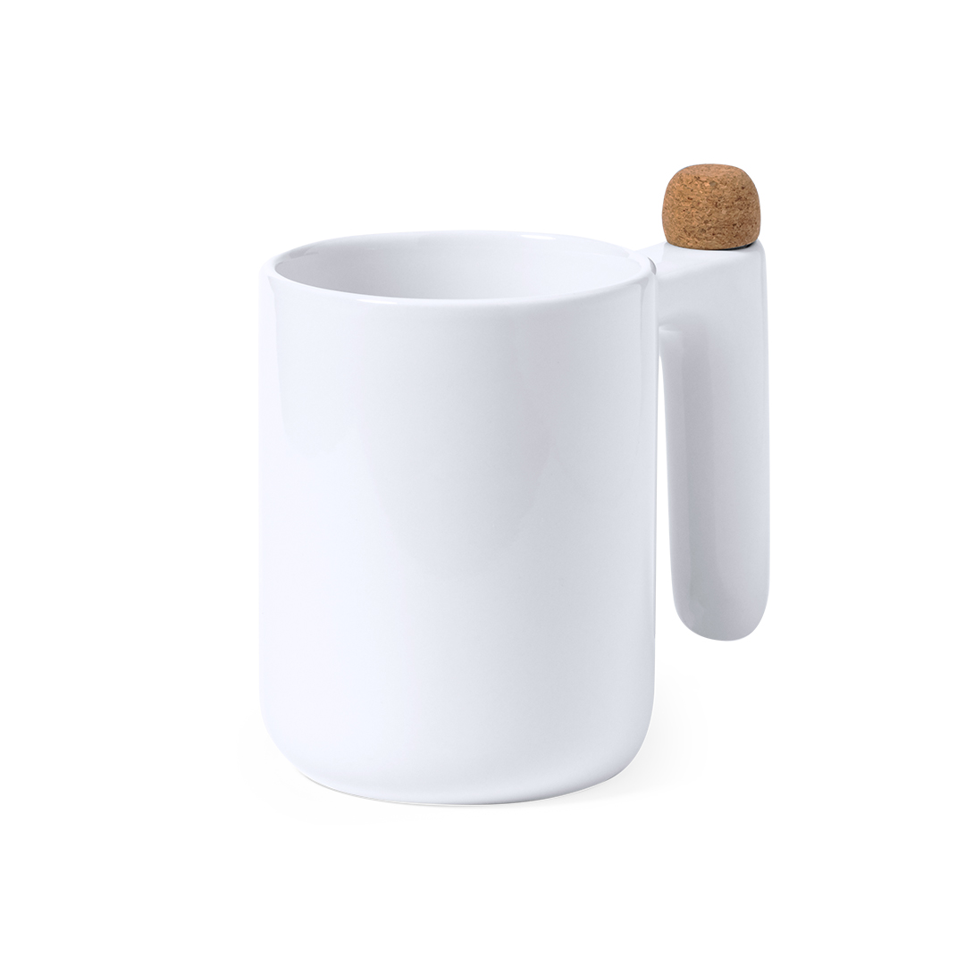Taza de cerámcia personalizada Beverly de 500ml con agitador extensible - Tazas y vasos personalizados - Regalo Promocional Personalizado - imagen 4