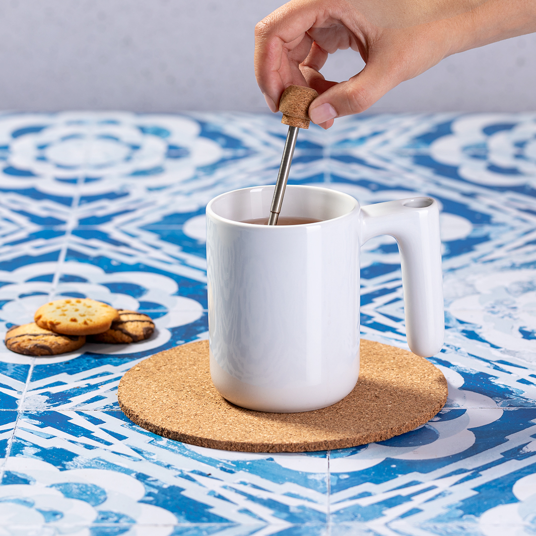 Taza de cerámcia personalizada Beverly de 500ml con agitador extensible - Tazas y vasos personalizados - Regalo Promocional Personalizado - imagen 11