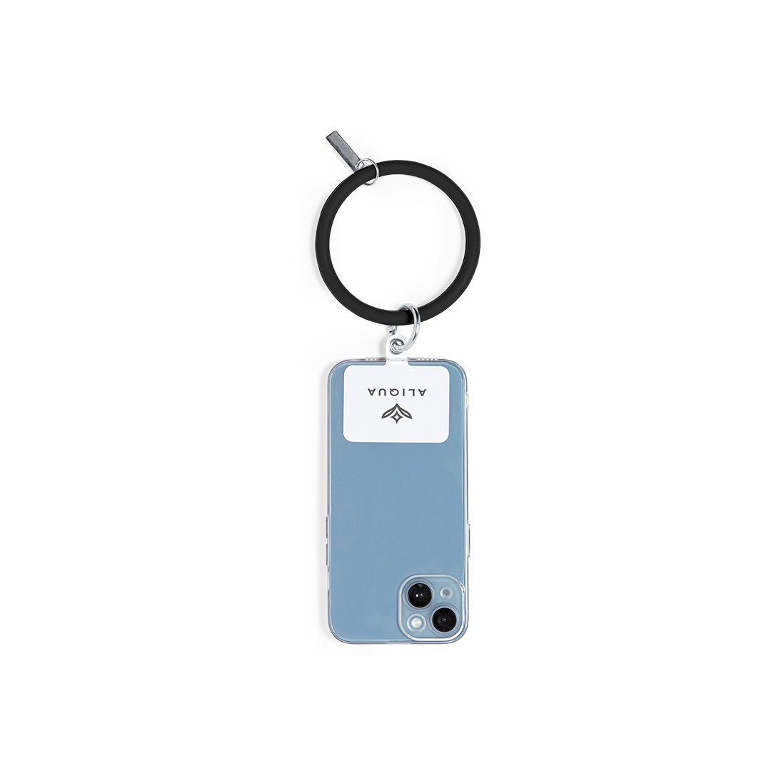 Pulsera soporte personalizada Naomi de silicona flexible para smartphones - Tecnología - Regalo Promocional Personalizado - vista alternativa