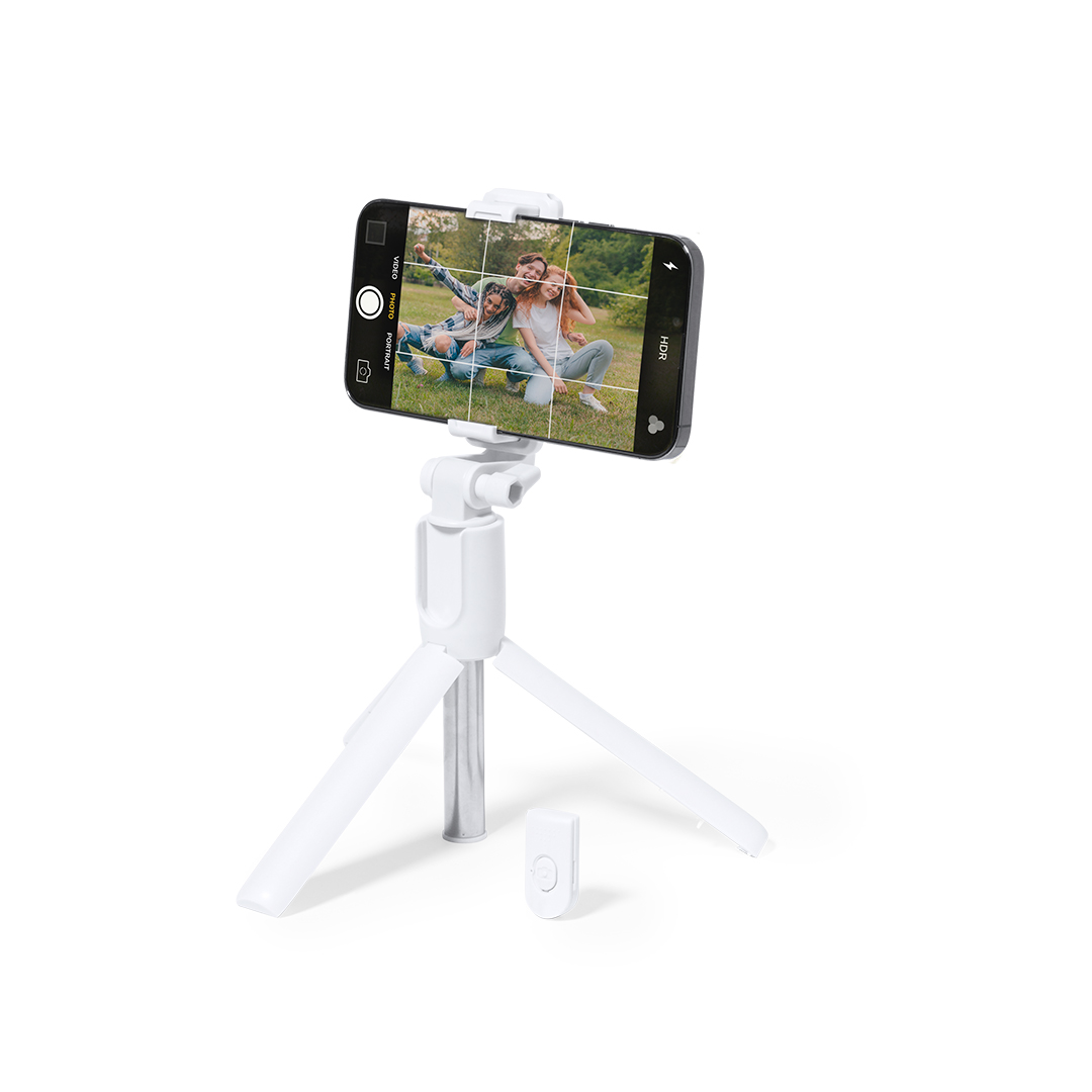 Trípode fotográfico personalizado Merylin de acero inox para smartphones - Tecnología - Regalo Promocional Personalizado - imagen 9