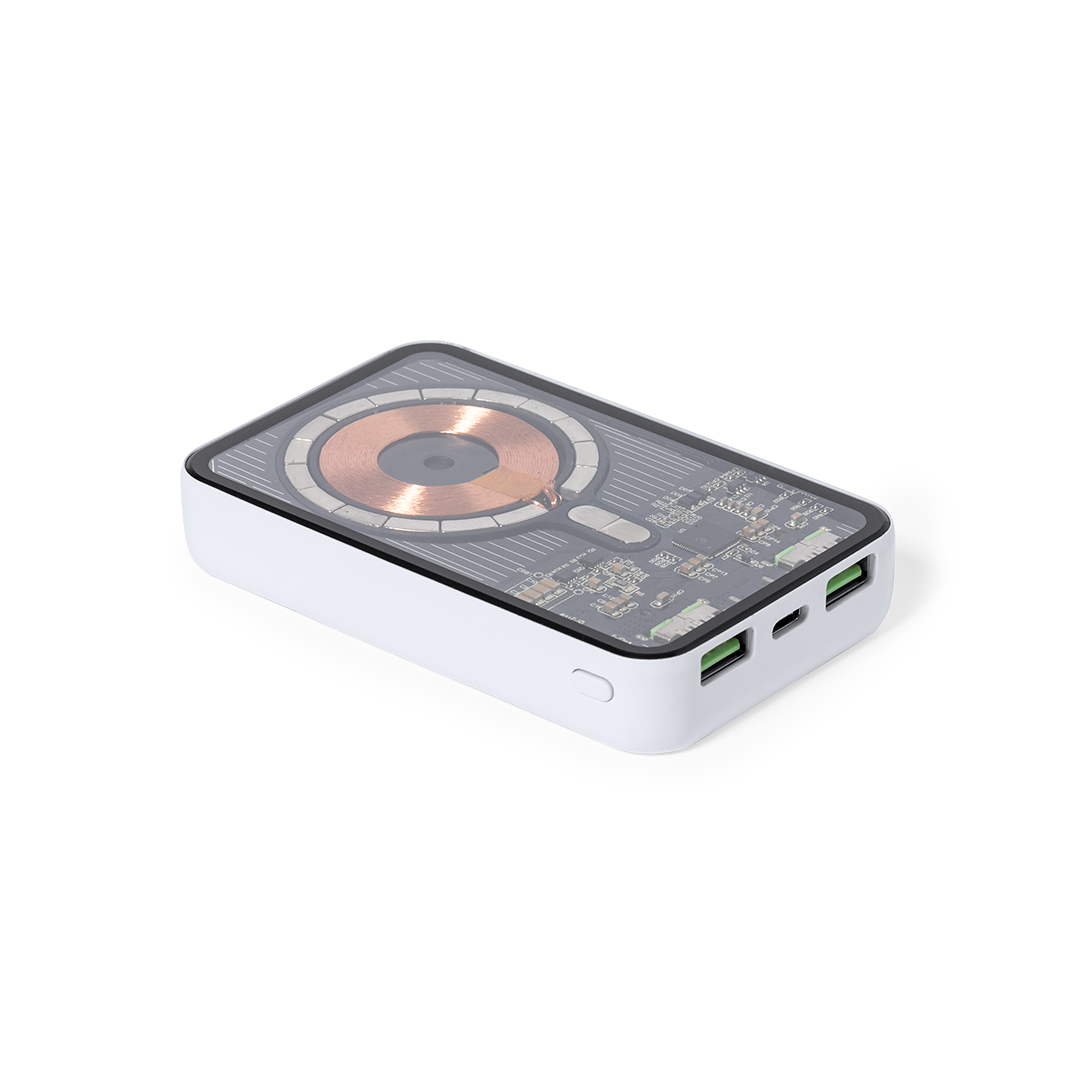 Power Bank personalizado Bramson de 5000mAh transparente MagSafe inalámbrica - Tecnología - Regalo Promocional Personalizado - imagen 6