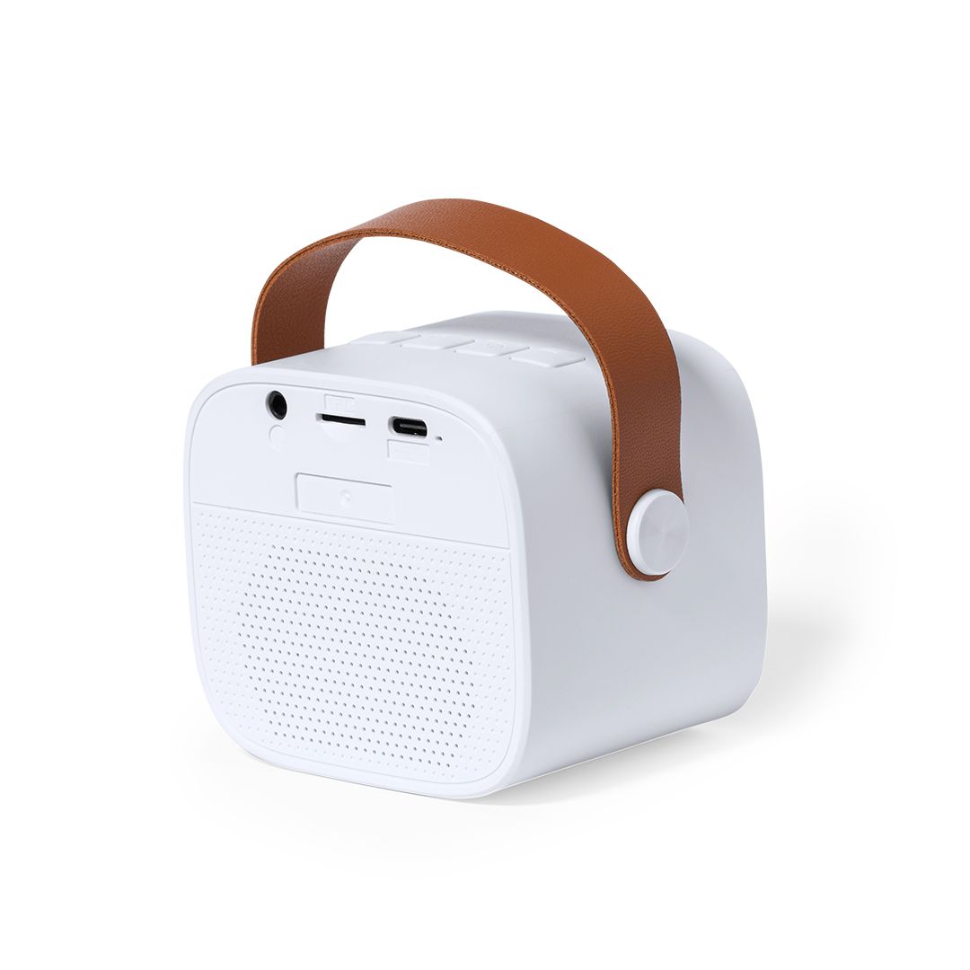 Altavoz Karaoke Sophie con micrófono incluido - Tecnología - Regalo Promocional Personalizado - imagen 4