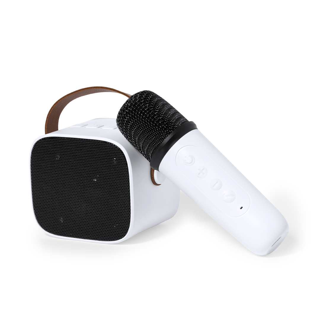 Altavoz Karaoke Sophie con micrófono incluido - Tecnología - Regalo Promocional Personalizado
