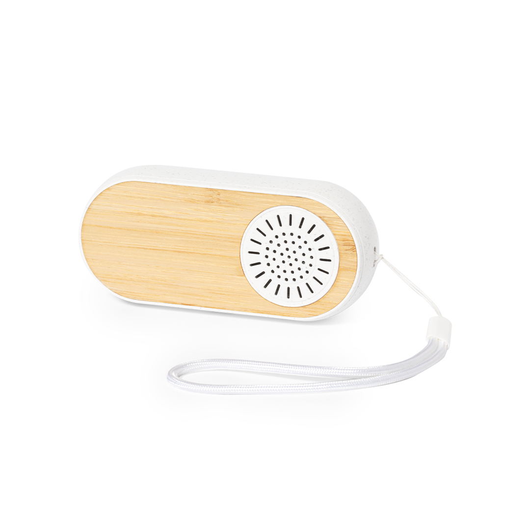 Auriculares Altavoz Gissel bambú caña trigo sostenible - Tecnología - Regalo Promocional Personalizado - vista alternativa