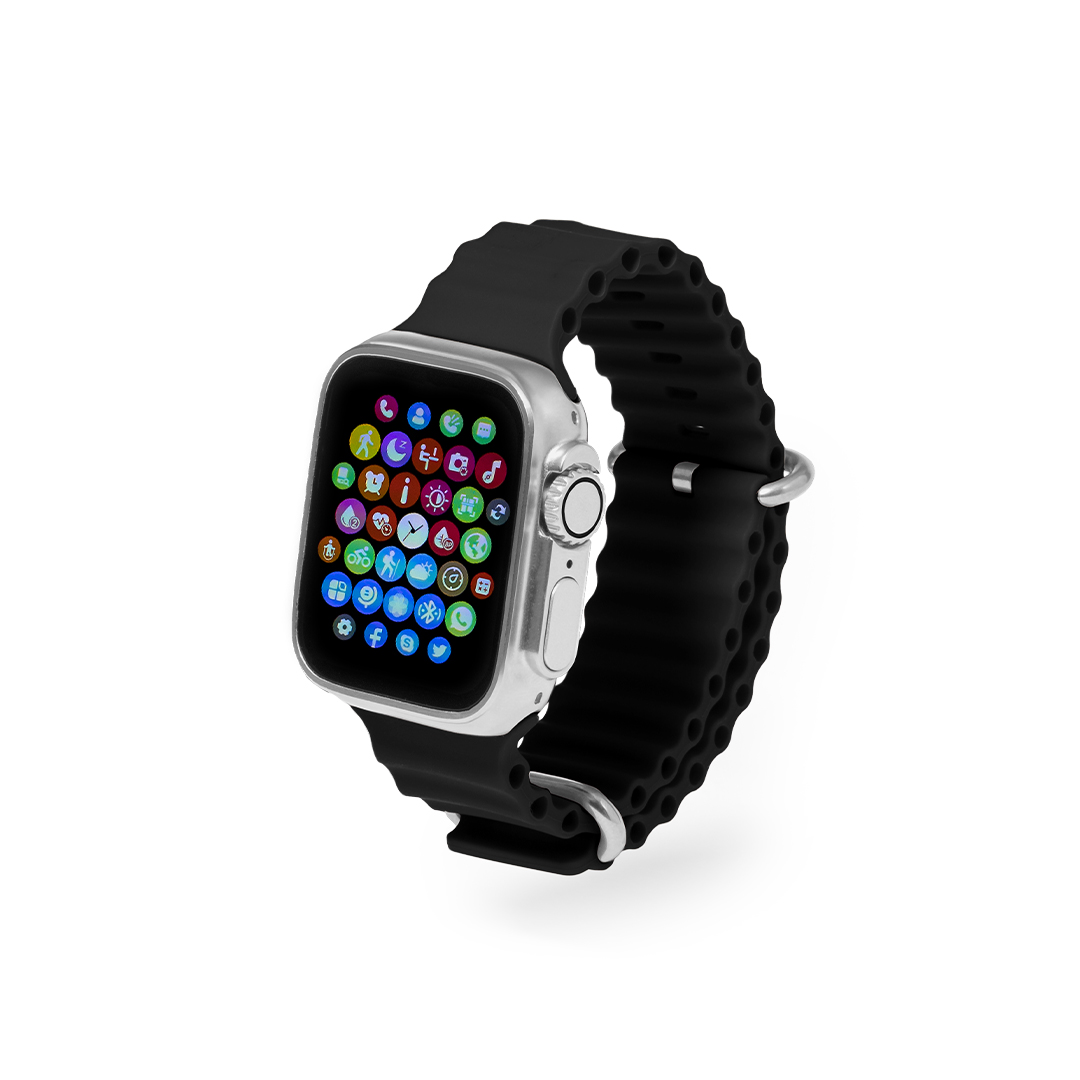 Reloj inteligente personalizado Connor multifunción Bluetooth 5.3 con carga inalámbrica - Tecnología - Regalo Promocional Personalizado