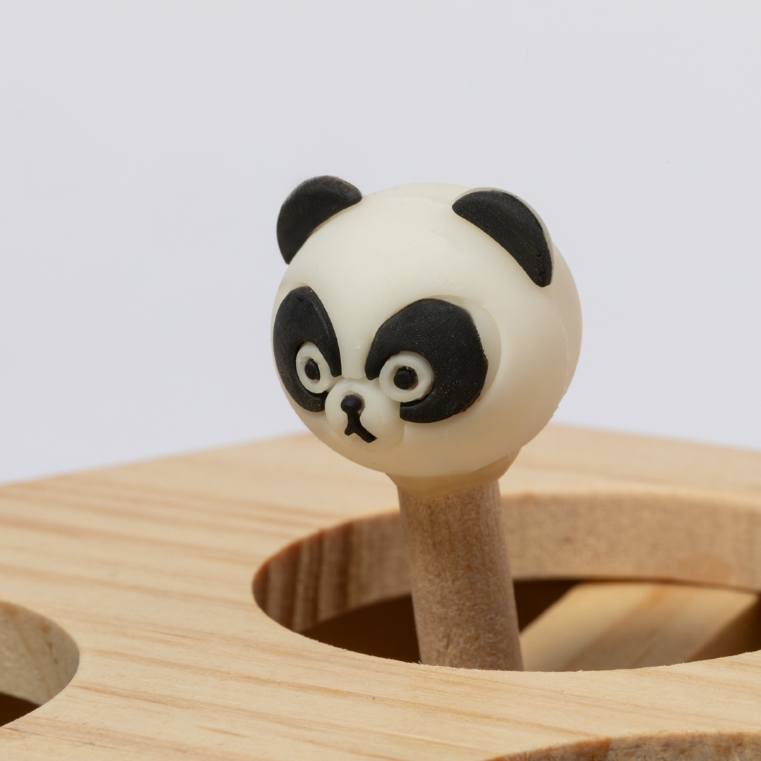 Juego para mascotas personalizado Kesel de madera con 3 figuras interactivas - Mascotas - Regalo Promocional Personalizado - vista alternativa