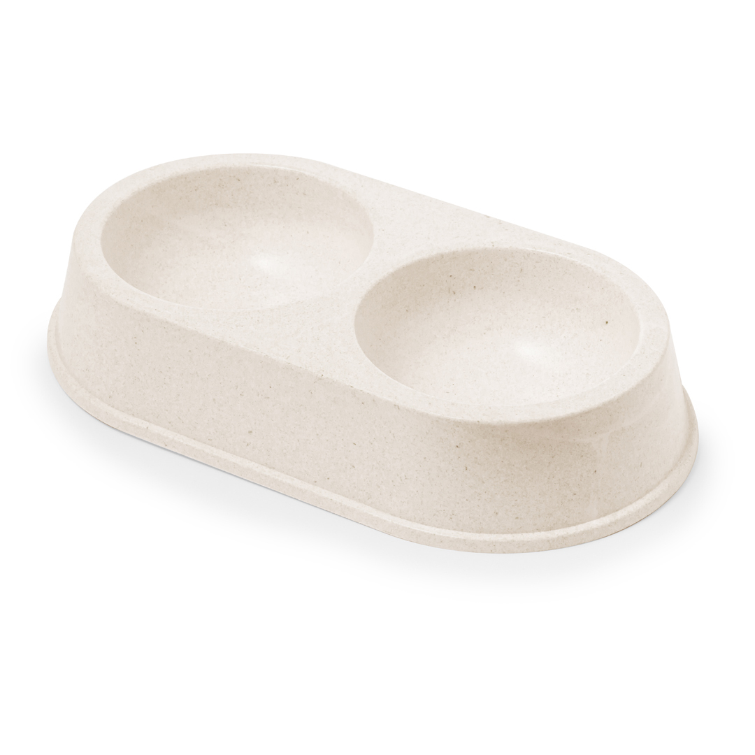 Bowl personalizado Tremony de bambú con doble compartimento