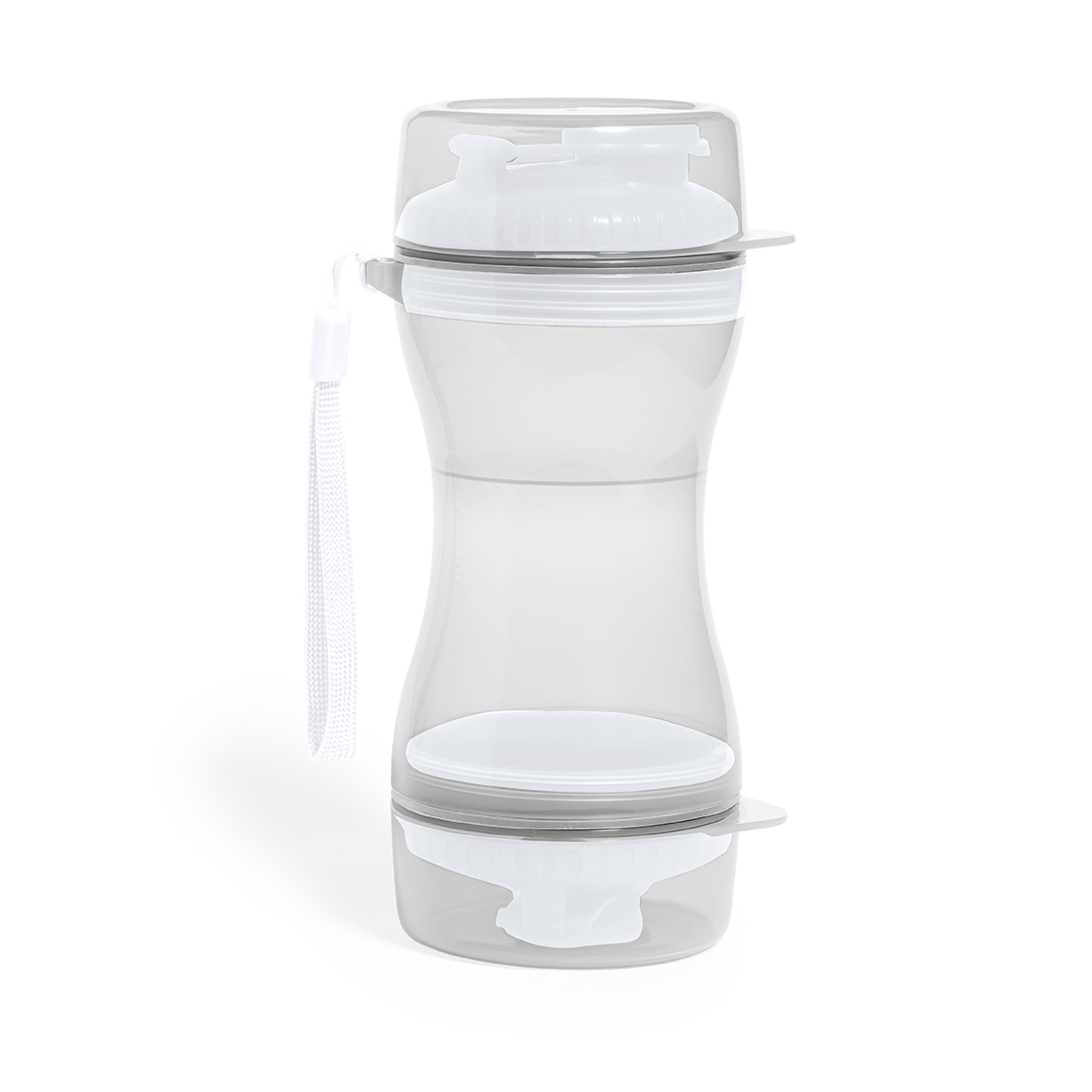Set mascostas personalizado Treiver de ABS 2 compartimentos 330ml 280ml - Mascotas - Regalo Promocional Personalizado - vista alternativa
