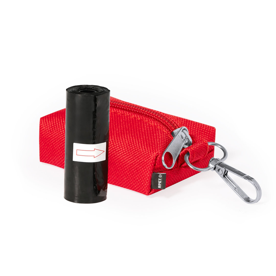 Dispensador de bolsas personalizado Seperd de RPET monedero cremallera - Mascotas - Regalo Promocional Personalizado - vista alternativa