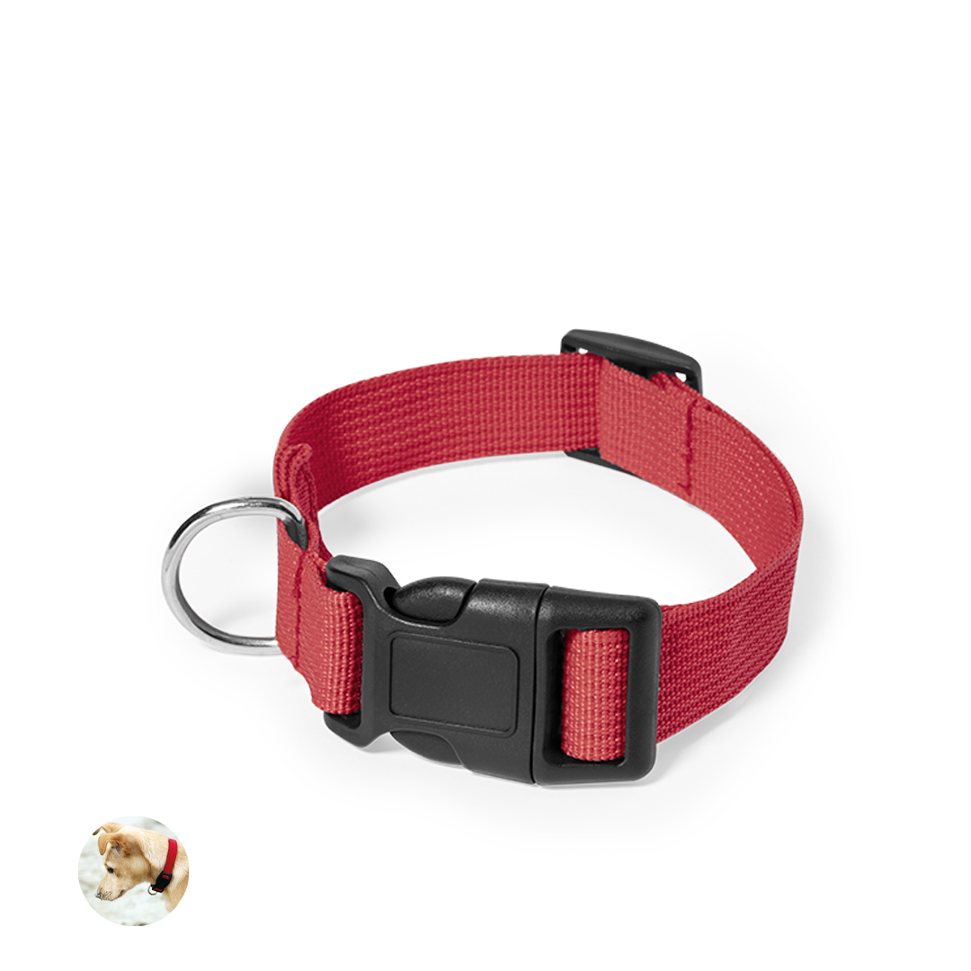 Collar personalizado Mastif de poliéster con cinta ajustable - Mascotas - Regalo Promocional Personalizado