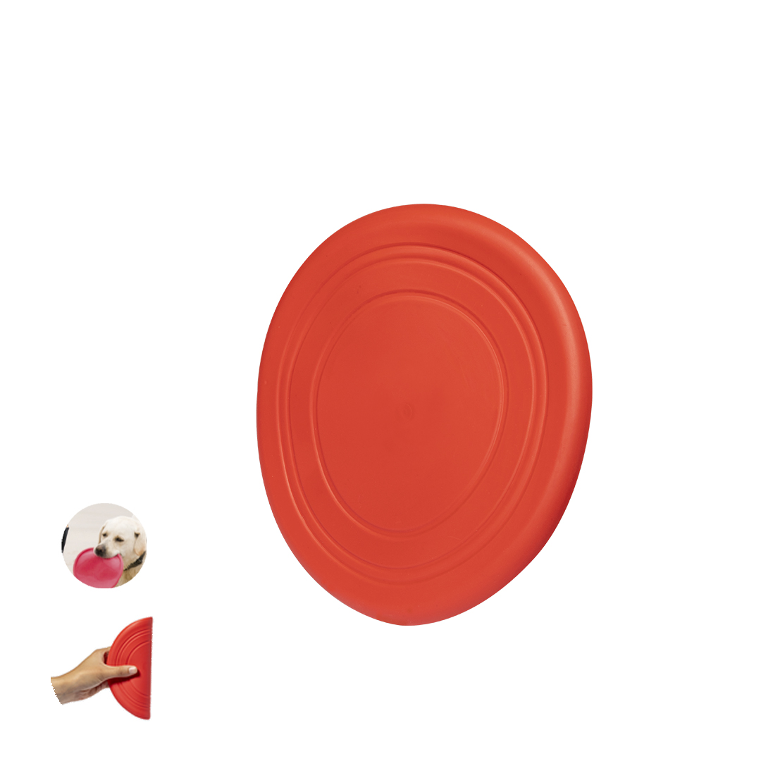 Frisbee personalizado Girud para mascotas de TPR suave - Verano - Regalo Promocional Personalizado