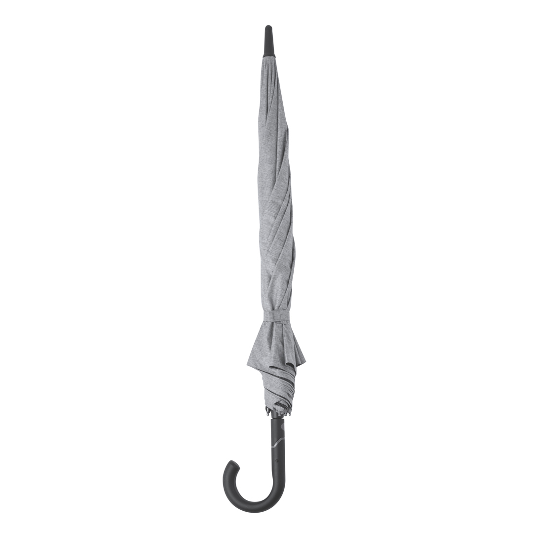 Paraguas personalizado Dewey de alta calidad gris jaspeado - Paraguas personalizados - Regalo Promocional Personalizado - imagen 4