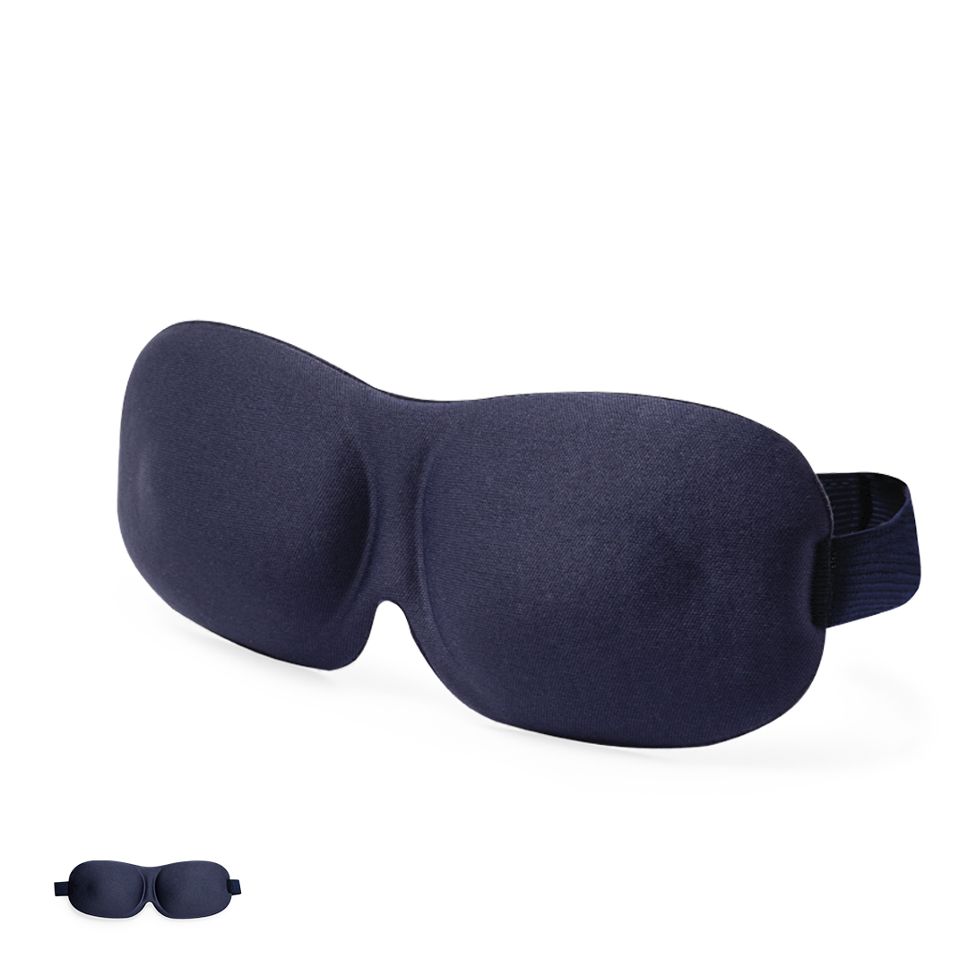 Máscara de viaje personalizada Bezz acolchada de poliéster - Viaje - Regalo Promocional Personalizado