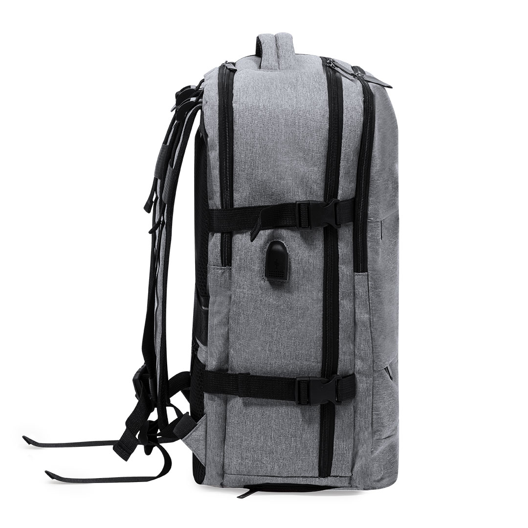 Mochila personalizada Myriax multifunción de RPET 300D con bolsillo antirrobo - Mochilas personalizadas - Regalo Promocional Personalizado - imagen 11