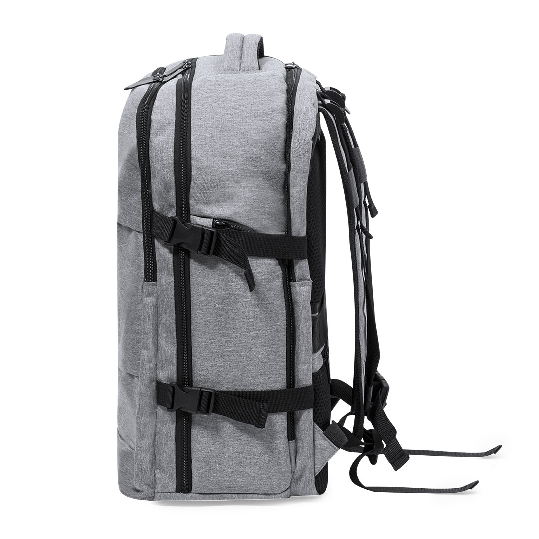 Mochila personalizada Myriax multifunción de RPET 300D con bolsillo antirrobo - Mochilas personalizadas - Regalo Promocional Personalizado - imagen 12