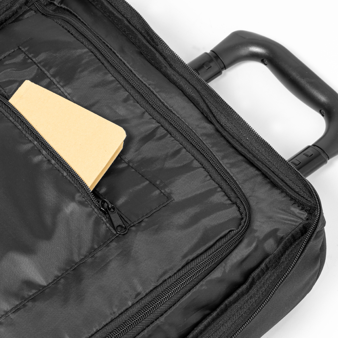 Trolley personalizado Chertan de RPET 600D con estándares TSA - Viaje - Regalo Promocional Personalizado - imagen 5