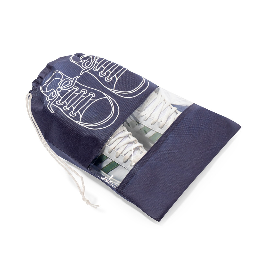 Bolsa personalizada Portazapatos Cyde de non-woven - Zapatilleros personalizados - Regalo Promocional Personalizado - vista alternativa