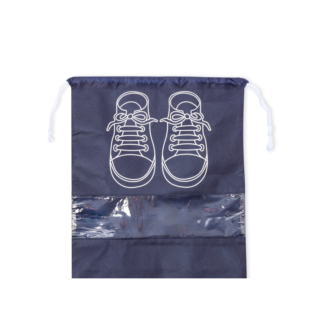 Bolsa personalizada Portazapatos Cyde de non-woven - Zapatilleros personalizados - Regalo Promocional Personalizado - imagen 3