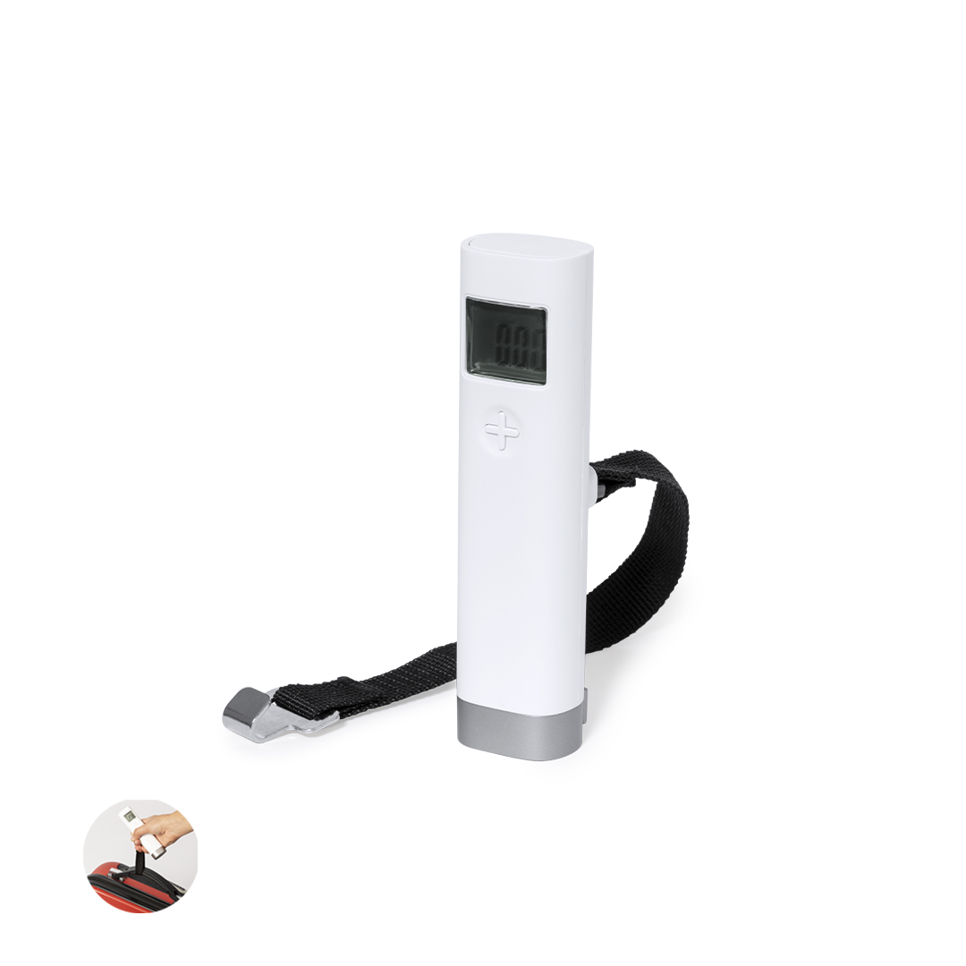 Báscula Equipaje Daley digital 50kg gancho - Viaje - Regalo Promocional Personalizado
