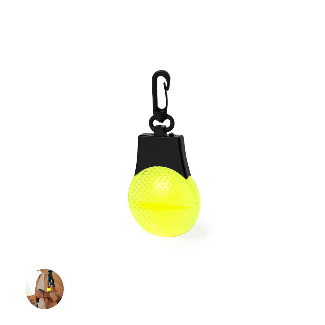 Luz seguridad personalizada Elektra alta visibilidad 3 LED - Herramientas, bricolaje y automóvil - Regalo Promocional Personalizado