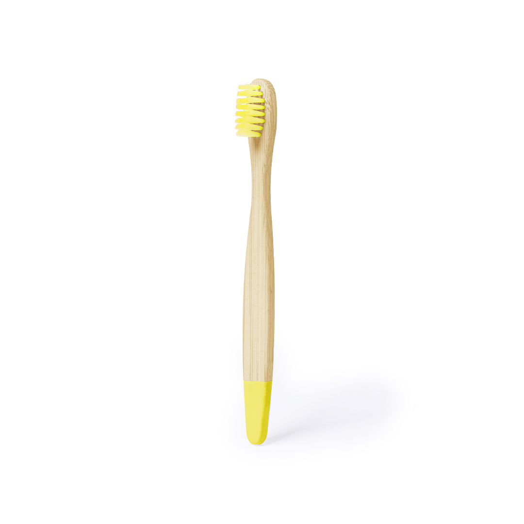 Cepillo de dientes personalizado Becu de bambú infantil con colores divertidos - Hogar - Regalo Promocional Personalizado