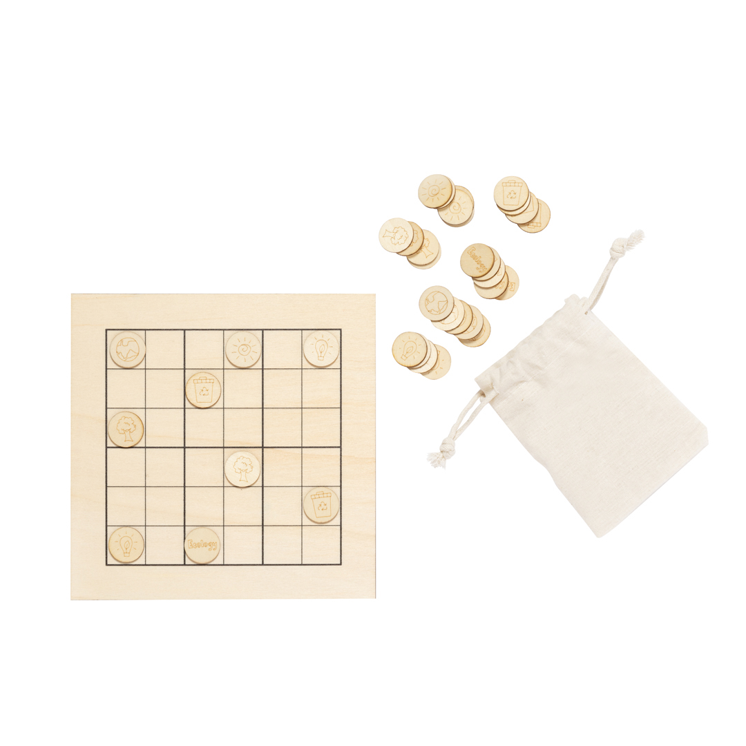 Juego de habilidad personalizado Sudokids de madera con motivos ecológicos - Niños y Juegos - Regalo Promocional Personalizado - imagen 3