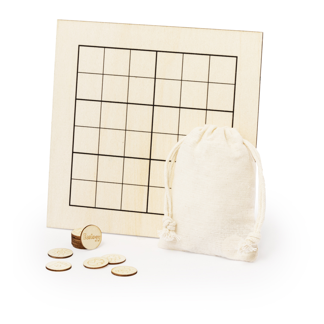 Juego de habilidad personalizado Sudokids de madera con motivos ecológicos - Niños y Juegos - Regalo Promocional Personalizado - imagen 4