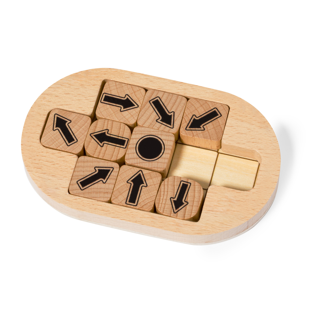 Minipuzzle personalizado Jatrex de madera con 9 piezas - Niños y Juegos - Regalo Promocional Personalizado - vista alternativa