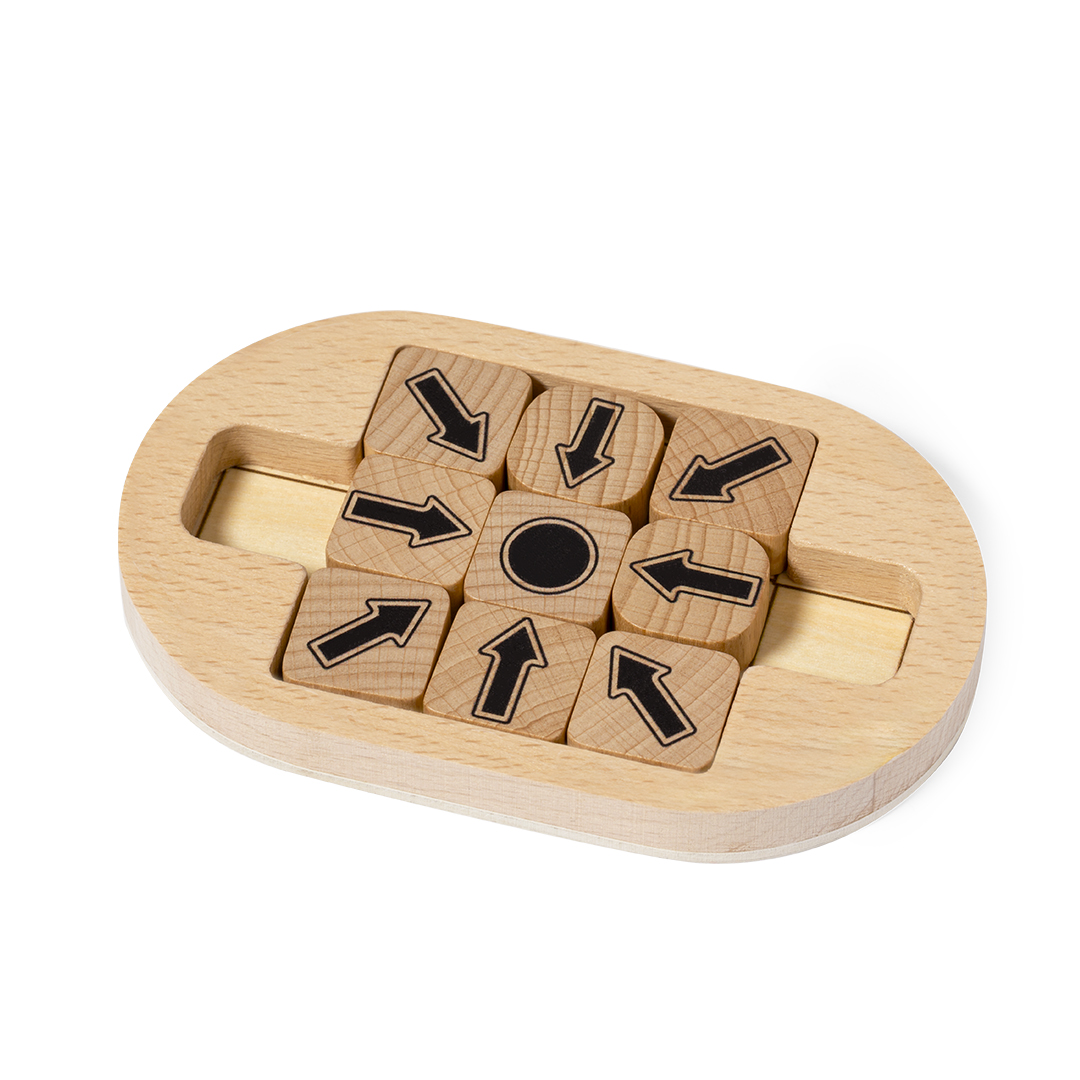 Minipuzzle personalizado Jatrex de madera con 9 piezas - Niños y Juegos - Regalo Promocional Personalizado
