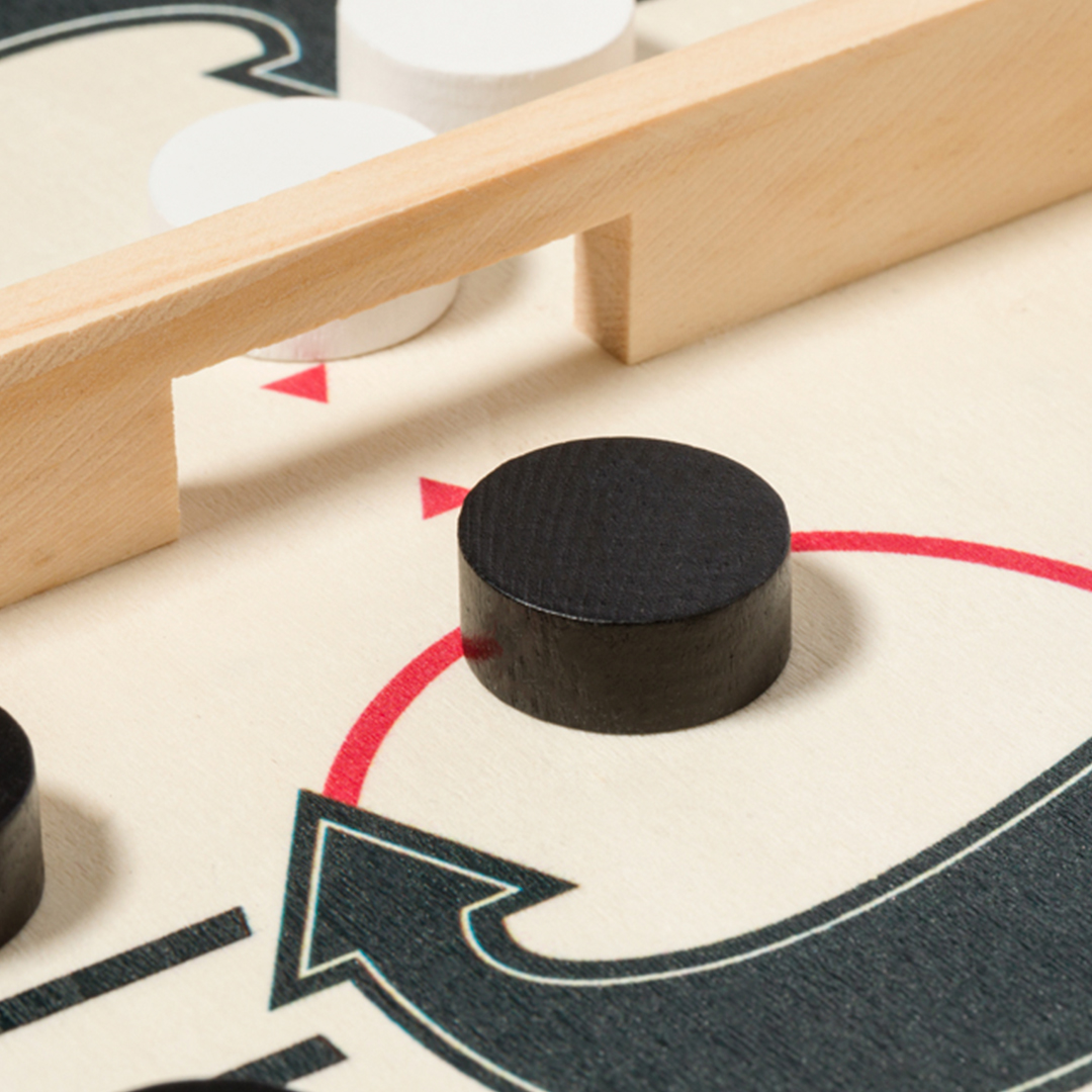 Juego personalizado Wolen mesa de madera competitivo con elástico - Niños y Juegos - Regalo Promocional Personalizado - vista alternativa
