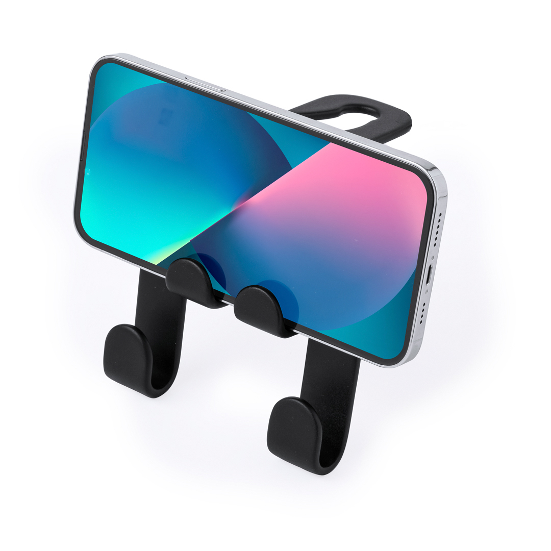 Soporte personalizado Dazler de ABS para reposacabezas con ganchos - Tecnología - Regalo Promocional Personalizado - imagen 3