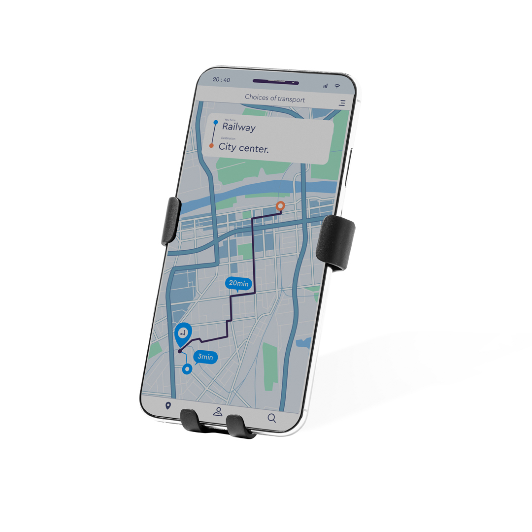 Soporte para smartphone personalizado Cultard XXL de bambú con rotación 360º - Tecnología - Regalo Promocional Personalizado - imagen 3