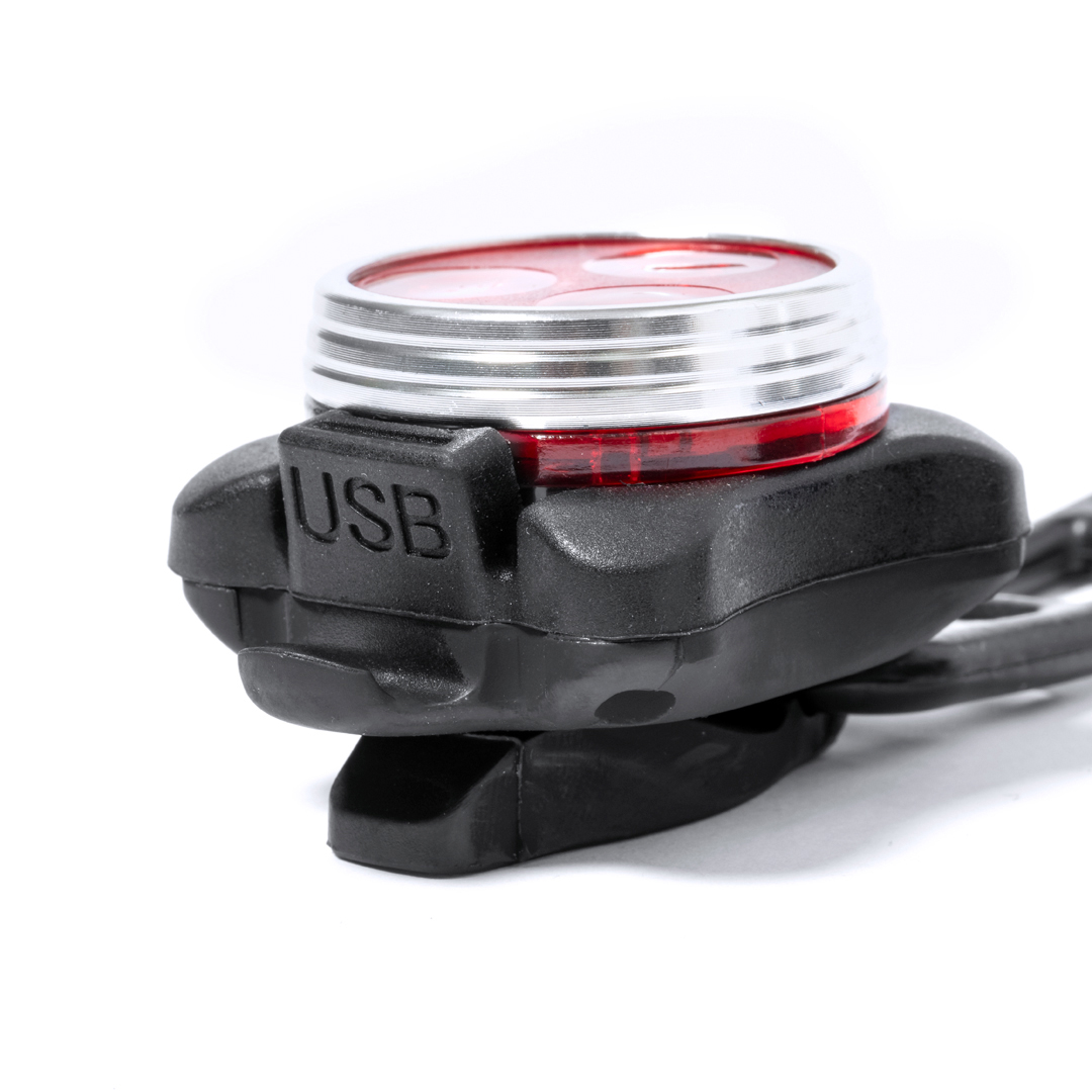 Set luces seguridad bici personalizado Remko recargable silicona ABS - Sets de herramientas - Regalo Promocional Personalizado - imagen 3