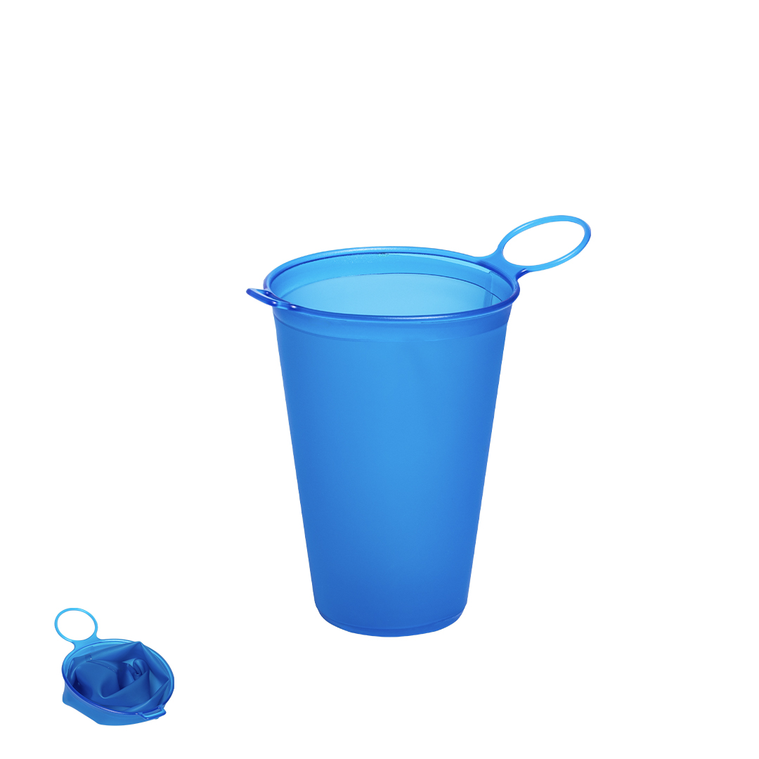 Vaso plegable personalizado Sabik con asa de 230ml - Tazas y vasos personalizados - Regalo Promocional Personalizado
