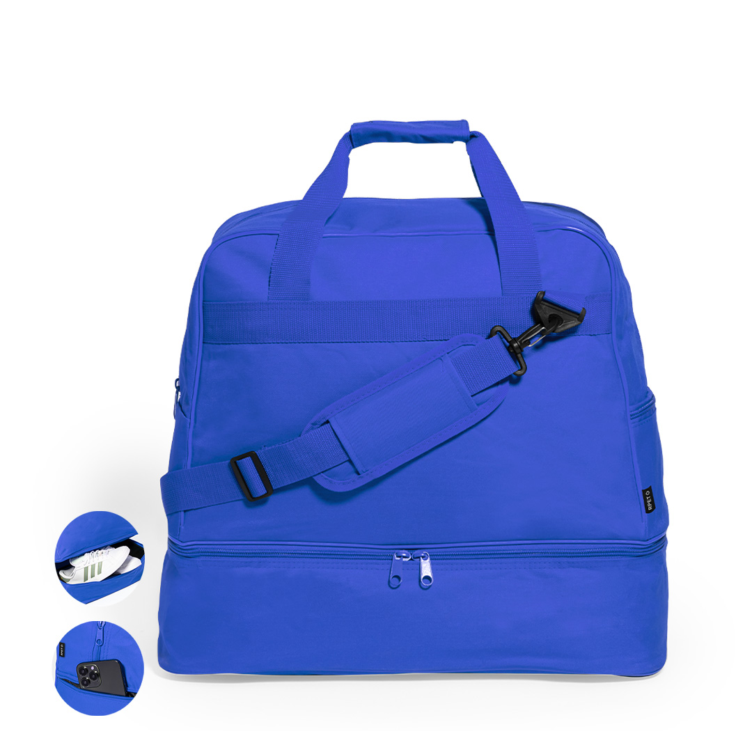Bolso personalizado Wistol de RPET 600D con tres compartimentos funcionales - Bolsas personalizadas de deporte - Regalo Promocional Personalizado