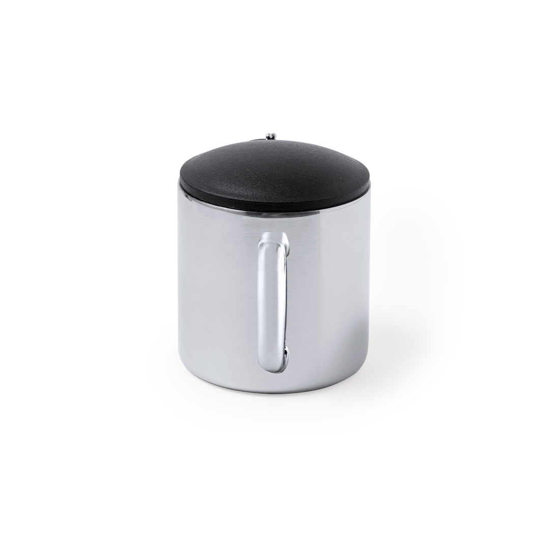 Taza de acero inox personalizada Melbour de 145ml con mosquetón - Tazas y vasos personalizados - Regalo Promocional Personalizado - imagen 4