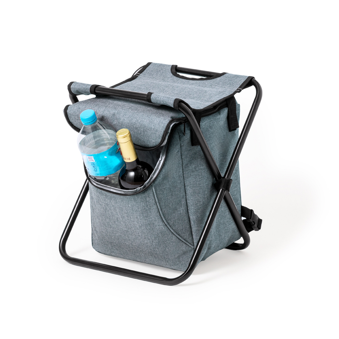 Silla nevera personalizada Sagan de aluminio con RPET 600D - Verano - Regalo Promocional Personalizado - imagen 3