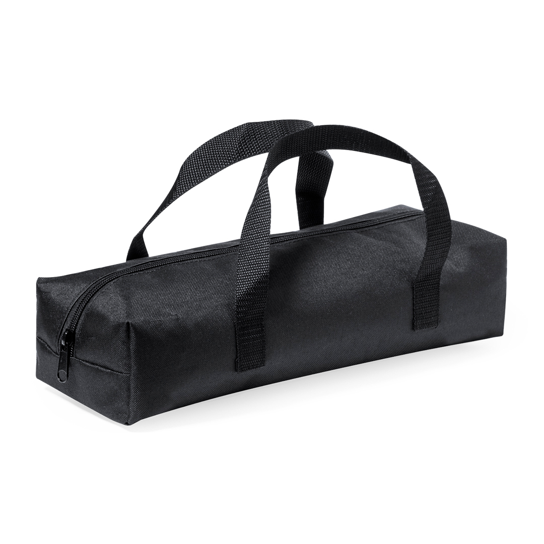 Set barbacoa personalizado Raiken de acero inox con 11 accesorios - Hogar - Regalo Promocional Personalizado - vista alternativa