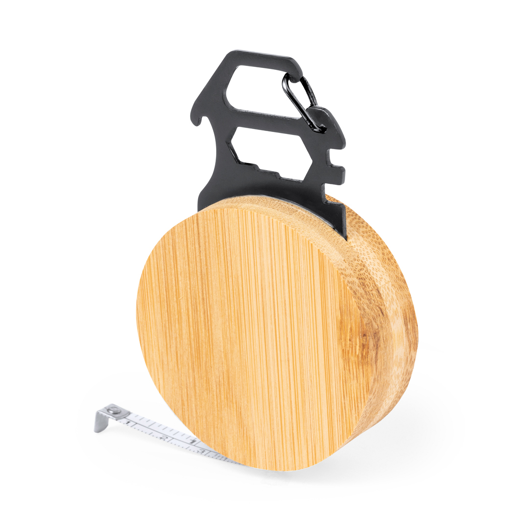 Multiherramienta personalizada Denwa de acero inox y bambú - Multiherramientas - Regalo Promocional Personalizado - vista alternativa