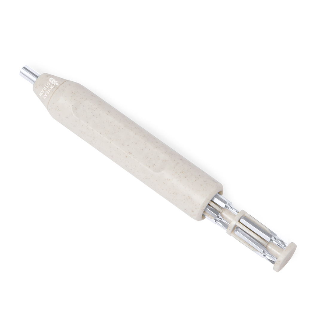 Multiherramienta personalizada Sacana de caña de trigo con puntas magnéticas - Multiherramientas - Regalo Promocional Personalizado - imagen 3