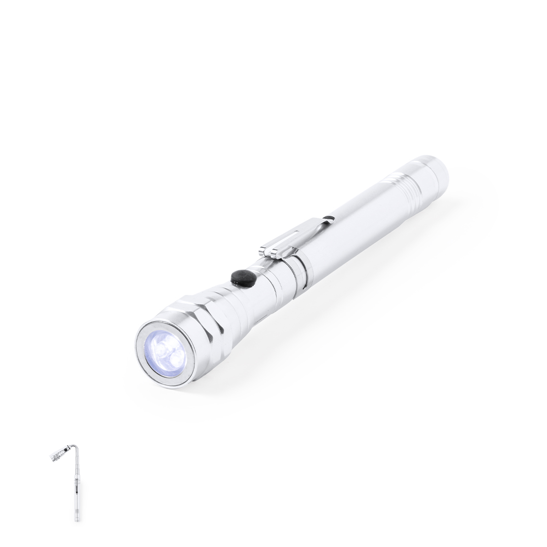 Linterna personalizada Lachman de aluminio extensible con imanes - Linternas personalizadas - Regalo Promocional Personalizado