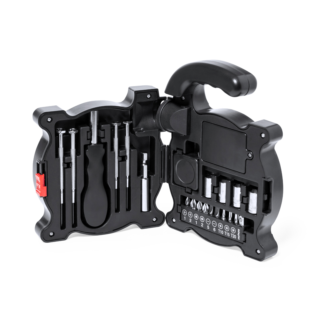 Set herramientas personalizado Hancuk con linterna LED 4 leds - Sets de herramientas - Regalo Promocional Personalizado - vista alternativa