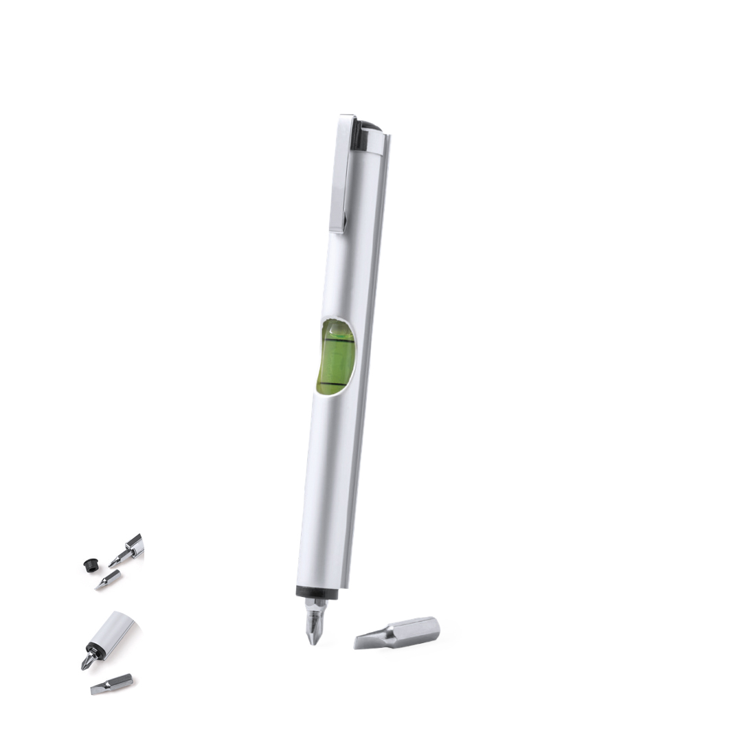 Multiherramienta personalizada Loulan de aluminio con nivel integrado - Multiherramientas - Regalo Promocional Personalizado