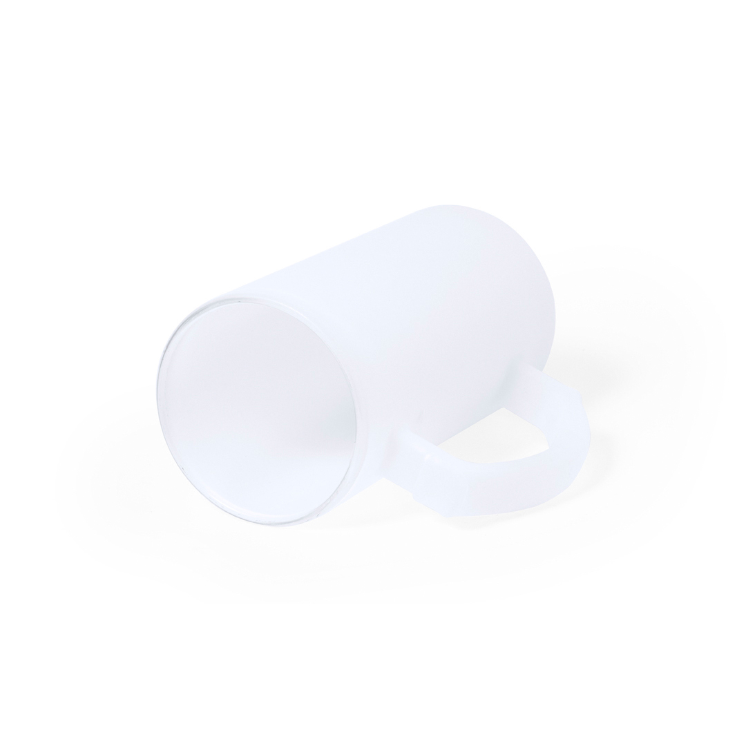 Jarra para sublimacióno personalizada Oxia de cristal mate 500ml para microondas