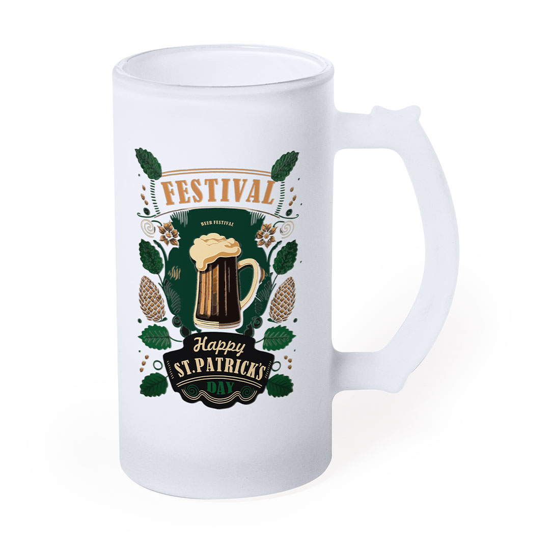 Jarra para sublimacióno personalizada Oxia de cristal mate 500ml para microondas - Otros accesorios cocina - Regalo Promocional Personalizado - vista alternativa