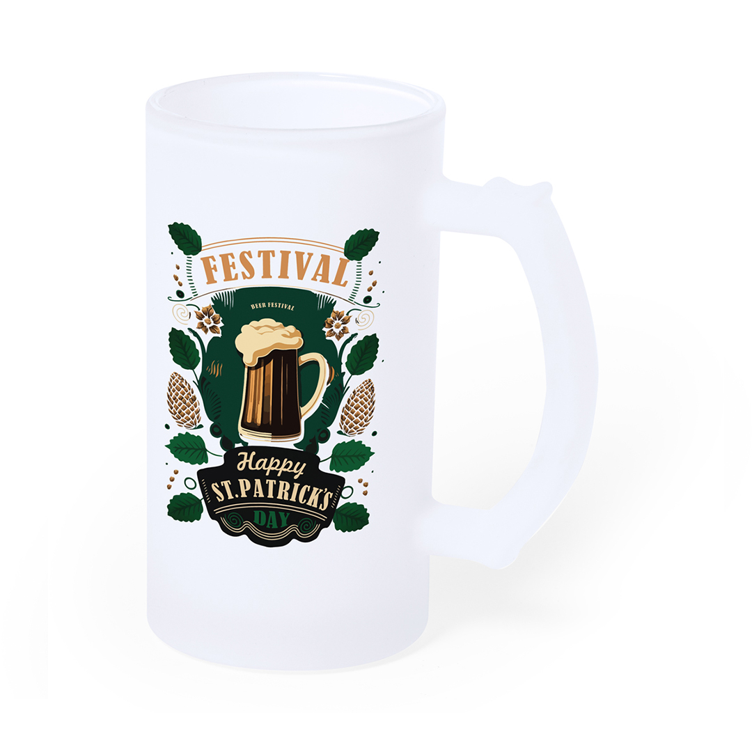 Jarra para sublimacióno personalizada Oxia de cristal mate 500ml para microondas - Otros accesorios cocina - Regalo Promocional Personalizado - imagen 4